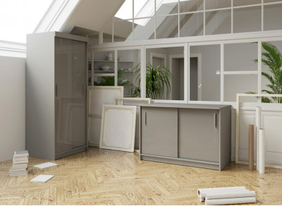 Design Komody Szafa Meble Drewno Luksusowe Meble Szafa 2-częściowe. Ustaw nowy